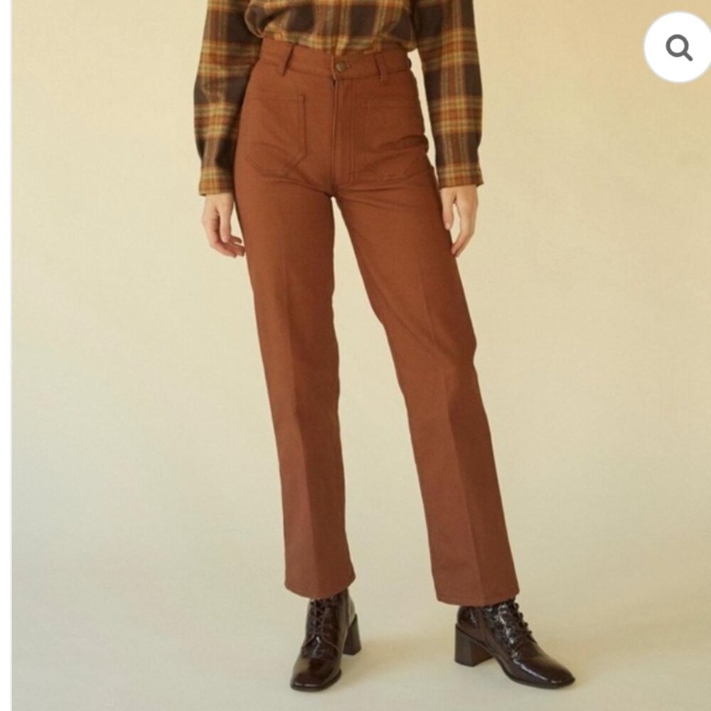 lykke wullf brown pants